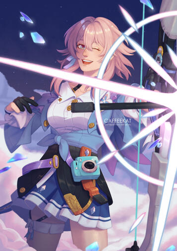 halfbody - march 7th from honkai star rail