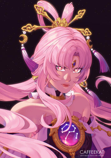 bust - fu xuan from honkai star rail